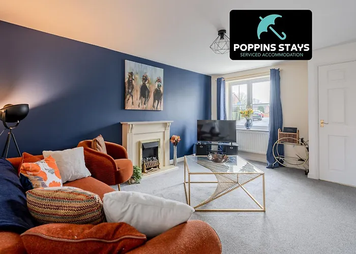 Quiet House, Prkg-3 Cars, Contractors & Families, York Centre 10Mins